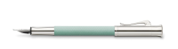 Graf von Faber-Castell Guilloche Colour Concept Turquoise / Chrome Plated Vulpennen