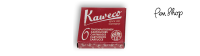Kaweco Inktpatronen Ink Cartridges / Ruby Red Inktpatronen