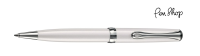 Diplomat Excellence A² Pearl White / Chrome Plated Balpennen