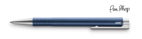 Lamy Logo Blue / Chrome Plated Balpennen