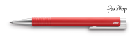 Lamy Logo Red / Chrome Plated Balpennen