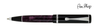 Conklin Duragraph Purple Nights / Chrome Plated Balpennen