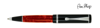 Conklin Duragraph Red Nights  / Chrome Plated Balpennen