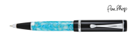 Conklin Duragraph Turquoise Nights / Chrome Plated Balpennen