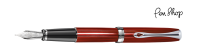Diplomat Excellence A² Skyline Red / Chrome Plated Vulpennen