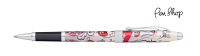 Cross Botanica Collection Red Hummingbird / Chrome Plated Rollerballs