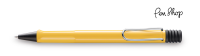 Lamy Safari Yellow / Chrome Plated Balpennen