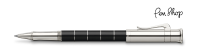 Graf von Faber-Castell Classic Anello Precious Black Resin / Chrome Plated Rollerballs