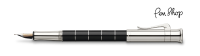 Graf von Faber-Castell Classic Anello Precious Black Resin / Chrome Plated Vulpennen