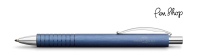 Faber-Castell Essentio Blue / Chrome Plated Balpennen