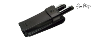 Kaweco Etui's Standard with Flap / Black / 2 Delig Pen Etuis