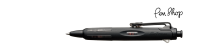 Tombow Air Press Pen Black All Over / Fibre Balpennen