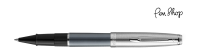 Waterman Embléme Deluxe Deluxe Grey / Chrome Plated Rollerballs