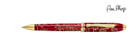 Cross Townsend: Year Of The Pig Titan Red Lacquer / Year of the Pig 2019 Balpennen