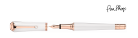 Mont Blanc Muses Marylin Monroe / White / Rose-Gold Plated Vulpennen