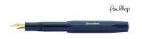 Kaweco Sport Classic Navy Blue / Gold Plated Vulpennen