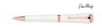Mont Blanc Muses Marylin Monroe / White / Rose-Gold Plated Balpennen