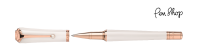 Mont Blanc Muses Marylin Monroe / White / Rose-Gold Plated Rollerballs