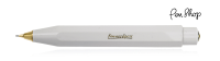 Kaweco Sport Classic White / Gold Plated Vulpotloden