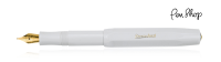 Kaweco Sport Classic White / Gold Plated Vulpennen