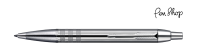 Parker IM Premium (UITLOPEND) Shiny Chrome Chiselled / Chrome Plated Balpennen