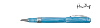 Visconti Breeze Blueberry / Chrome Plated Rollerballs
