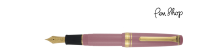 Sailor ProGear Slim Mini Rose Taupe / Gold Plated Vulpennen