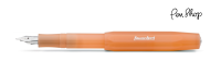 Kaweco Frosted Sport Soft Mandarin / Chrome Plated Vulpennen