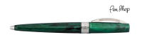 Visconti Mirage Emerald / Resin / Palladium Plated Vulpotloden