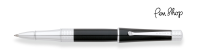 Cross Beverly Black Lacquer / Chrome Plated Rollerballs