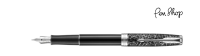Parker Sonnet Special Editions Metro Black / Chrome Plated Vulpennen