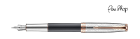 Parker Sonnet Special Editions Stratum Grey / Rose Gold Coated Vulpennen