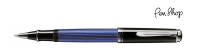 Pelikan Souverän 405 Black / Blue / Silver Plated Rollerballs