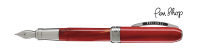 Visconti Rembrandt Red / Chrome Plated Vulpennen