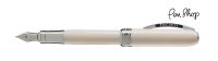 Visconti Rembrandt Ivory / Chrome Plated Vulpennen