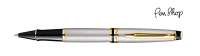 Waterman Expert Stainless Steel / Gold Plated Rollerballs