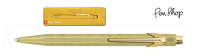 Caran d'Ache 849 'Sparkle' Sparkle / Gold Plated Balpennen