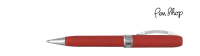 Visconti Rembrandt Eco-Logic Red / Chrome Plated Balpennen
