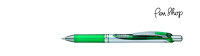 Pentel BL77 Retractable Gelroller Gelroller / Green Rollerballs