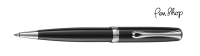 Diplomat Excellence A² Black Lacquer / Chrome Plated Balpennen