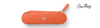 Graf von Faber-Castell Colour Concept Etui's Pencase for 2 Pens / Burned Orange Etuis