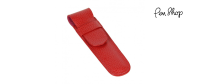 Laurige 717 - Two Pen Case Pen Case / 717 / Red Pen Etuis
