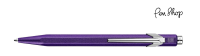 Caran d'Ache 849 Nespresso 'Arpeggio' Purple 'Arpeggio' Purple / Chrome Plated Balpennen