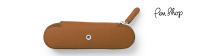 Graf von Faber-Castell Colour Concept Etui's Pencase for 2 Pens / Cognac Etuis