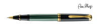 Pelikan Souverän 800 Black / Green / Gold Plated Rollerballs