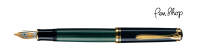 Pelikan Souverän 800 Black / Green / Gold Plated Vulpennen