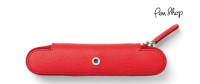 Graf von Faber-Castell Colour Concept Etui's Pencase for 2 Pens / India Red Etuis