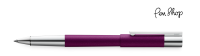 Lamy Scala Dark Violet / Chrome Plated Rollerballs