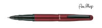 Tombow Object Aluminium / Red Rollerballs