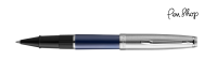 Waterman Embléme  Blue / Chrome Plated Rollerballs